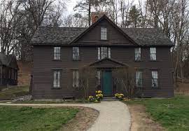 A Visit To Louisa May Alcott S Orchard House Literaryladiesguide Colonial House Louisa May Alcott Louisa May