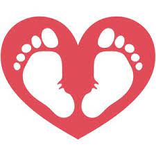Free Free 167 Baby Footprint Heart Svg SVG PNG EPS DXF File
