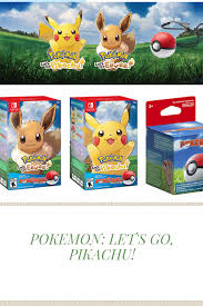 Nintendo Switch Pokemon Let S Go Pikachu Eevee Edition Game W Poke Ball Plus Pikachu Pokemon Pokemon Mew