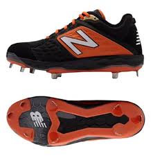 details about new balance men 3000v4 cleats baseball black bsbl metal boot gym spike l3000 bo4