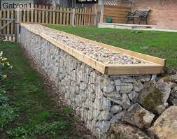Gabion Wall With Small Pebble Topping Http Www Gabion1 Co Uk Gabion Wall Retaining Wall Gabion Retaining Wall