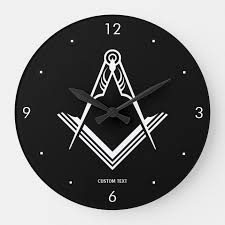round masonic wall clocks unique
