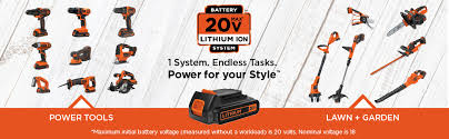 This battery is designed to be compatible with black+decker 20 volt max platform of lithium ion cordless tools and outdoor. Amazon Com Black Decker 20v 4 0ah Lithium Ion Battery Pack Lb2x4020 Garden Outdoor
