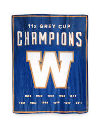 Find game schedules and team promotions. 11 Time Grey Cup Champions Travel Throw The Bomber Store