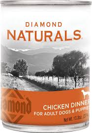 Diamond Naturals Chicken Dinner Adult Puppy Canned Dog Food 13 2 Oz Caldrons Pets Choice