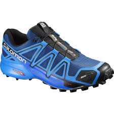Pantofi alergare Salomon Speedcross 4 CS pentru barbati, Blue/Black, 45 -  eMAG.ro