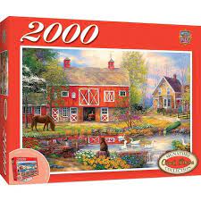 Maybe you would like to learn more about one of these? Masterpieces Inc Signature Series Reflections On Country Living 2000 Piece Jigsaw Puzzle Target