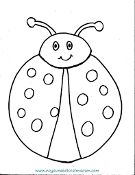 Make a coloring book with ladybug simple for one click. Ladybug Coloring Page For Kids Free Printable Ladybug Coloring Page Kindergarten Coloring Pages Printables Free Kids