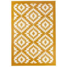 * 8 couleurs disponibles *. Tapis Salon Moderne Maya Jaune Moutarde Debonsol 120x170cm Cdiscount Maison