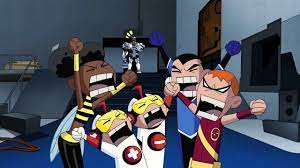 The team then decided to have a group conversation. Teen Titans Cyborg Meets Titans East Youtube