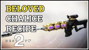 Enjoy the videos and music you love, upload original content, and share it all with friends. Destiny 2 Beloved Chalice Of Opulence Recipe Combination Youtube