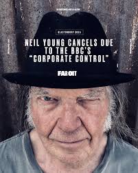 Legendary folk-rock pioneer Neil Young will no longer be performing at the  Glastonbury Festival in 2025, citing the BBC and “corporate control” as his  reason for pulling out. Although Young had not
