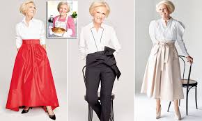 All orders are custom made and most ship worldwide within 24 hours. Mary Berry S Fashion Secrets Bake Off Icon Reveals Style Tips Daily Mail Online