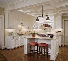 Some people argue that kitchens look best with cabinets that go to the ceiling. 10 Foot Ceilings Kitchen Cabinets Novocom Top