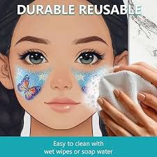 DELORIGIN 2pcs Face Painting Practice Board A4 Reusable Makeup Painting  Women Practice Board Painting Exercise Template Stage Makeup Painting Tool  Facial Painting Supplies for Makeup Beginner : Amazon.sg: Beauty