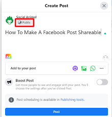 If someone is signed in now, the course of the event will be displayed on the screen. How To Make A Facebook Post Shareable Social Animal