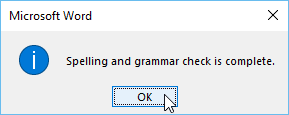Word Checking Spelling And Grammar