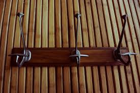 Porte Manteau Mural Ancien Bois Et Aluminium Patere Etsy Mural Etsy Aluminium