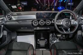 The edition 1 comes with the aerodynamics package, amg rear spoiler and special air deflectors, which enhancing the expressive aura. W177 Mercedes Benz A Class Launched In Malaysia A200 Progressive Line A250 Amg Line From Rm228k Paultan Org
