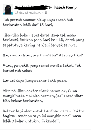 Ubat Bagi Period Keluar Jurupulih I