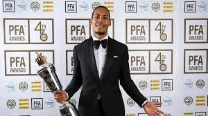 Virgil van dijk reacts to an amazing year with liverpool and winning men's player of the year. Liverpool S Virgil Van Dijk Named Uefa Men S Player Of The Year Football News Sky Sports