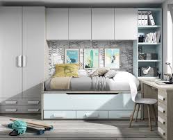 Chambre Ado Composee De Lit Gigogne Bureau Et Armoire Pont Chambre Enfant Idee Chambre Meuble