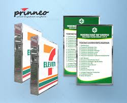 Buat neon box promosi produk; Neon Box