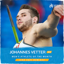Jun 04, 2021 · speerwerfer johannes vetter ist nach seinem wurf auf 96,29 m zum sportler des monats mai gewählt worden. Johannes Vetter Facebook