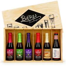 Caisse Bois De 6 Bieres Belges Fruitees Bienmanger Paniers Garnis