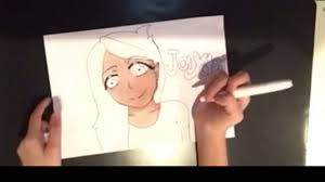 His art is characterised by his cartoon/animeillustrations. Speedpaint Jaiden Animations Fan Art Youtube