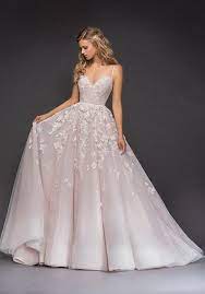 Hayley paige is the creative design force behind the new york bridal design company jlm couture and also designs the blush by hayley paige. Hayley Paige 6814 Arden Wedding Dress The Knot