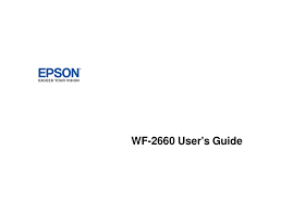 For a printable pdf copy of this guide, click here. Epson Workforce Wf 2660 User Manual Pdf Download Manualslib