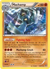 Machamp's best moves are counter and dynamic punch (15.09 dps). Machamp Xy Furious Fists Tcg Card Database Pokemon Com