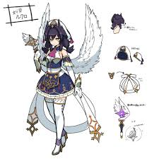 次に登場するユニットさんのキャラデザを公開するよ!グラティア家のエウシュナ
