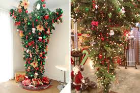 May 27, 2021 · customize the look of plain glass ornaments for your christmas tree in a pinch. Are Upside Down Christmas Trees Traditional Or Disrespectful