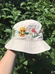 Custom Embroidered Bucket Hat Outfits With Hats Hat Embroidery Fashion Cap