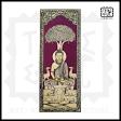 Buddha painting on silk