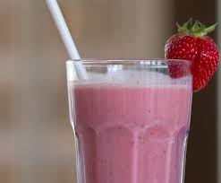 Erdbeer Vanilleis Milchshake Rezept Milchshake Vanille Milchshake Milchshake Rezept