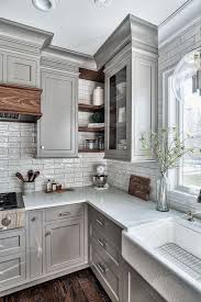 Awesome 85 Simple Design For Farmhouse Gray Kitchen Cabinets Ideas Https Moodecor Co 3669 85 Simple Grey Kitchen Designs Kitchen Inspirations Kitchen Design