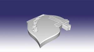 STL file tombstone partly cross arc rose・3D printer design to download・Cults