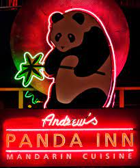 Andrew S Panda Inn Mandarin Cuisine Neon Sign Art Neon Signs Retro Sign