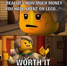 Yep When I Spend 60 On A Lego Set And My Mom Is Like Face Palm And I M Like It S So Worth It Ninjago Memes Lego Memes Lego Ninjago Movie