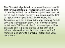 Chvostek sign is observed in hypocalcaemic states, such as hypoparathyroidism and the respiratory alkalosis associated with hyperventilation. In The Name Of God Ppt Download