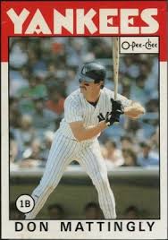 1987 topps don mattingly #500 baseball card.donald arthur mattingly (born april 20, 1961) is an american professional baseball first baseman, coach and manager. Don Mattingly Baseball Cards