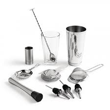 Kit Ustensiles Et Accessoires Pour Barman Professionnel