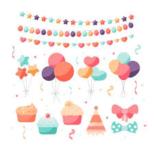 Download Colorful Birthday Decoration For Free In 2020 Colorful Birthday Birthday Background Design Birthday Decorations