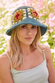 Sombrero de verano de algodón para mujer