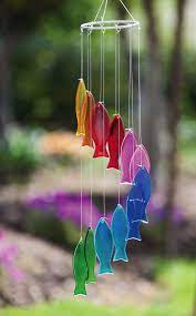 New Creative Funky Fish Wind Chime Glass Wind Chimes Glass Windchimes Wind Chimes