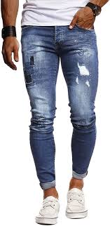Leif Nelson Herren Jeans Hose Slim Fit Denim Blaue Graue Lange Jeanshose Fur Manner Coole Jungen Weisse Stretch Freizeith Jeans Hosen Herren Jeans Jeanshose