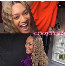 Fatima's black hair.... I miss the blond!